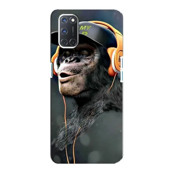 Чехол с принтом «В наушниках» для OPPO A92