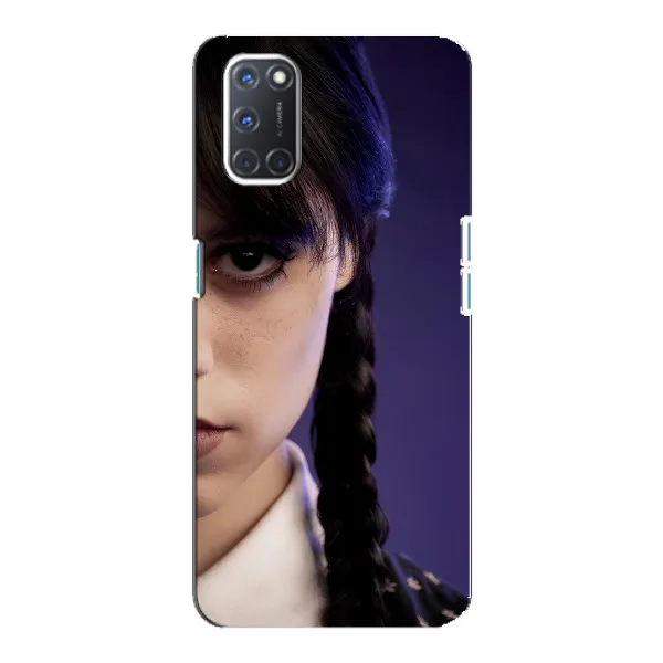Чохол з принтом «Загадковий погляд Венздей» для OPPO A92 Чохол з принтом «Загадковий погляд Венздей» для OPPO A92