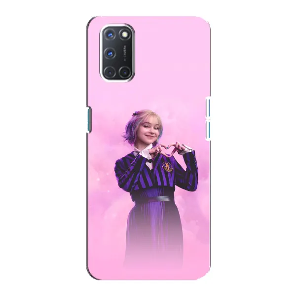 Чохол з принтом «Яскрава Енід Венздей» для OPPO A92 Чохол з принтом «Яскрава Енід Венздей» для OPPO A92