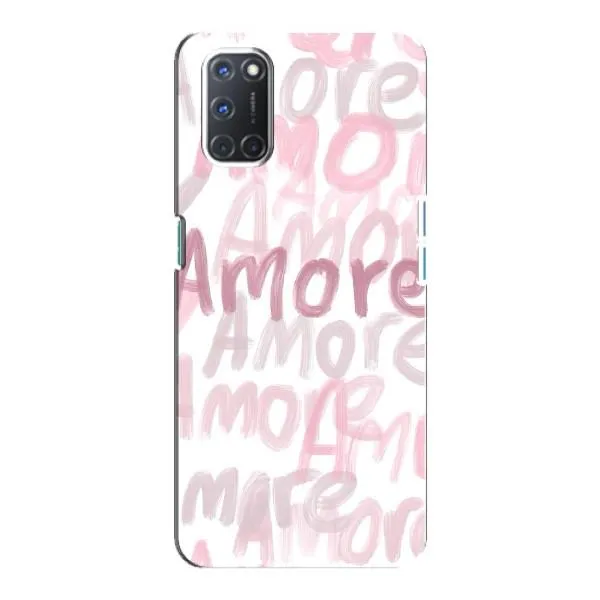 Чехол с принтом «Аморе любовь» для OPPO A92 Чехол с принтом «Аморе любовь» для OPPO A92