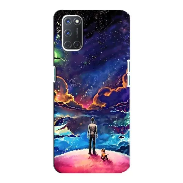 Чехол с принтом «Галактический вид» для OPPO A92