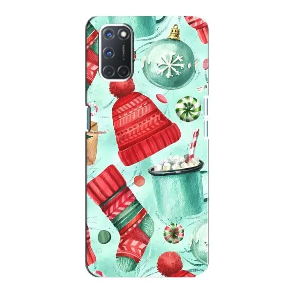 Чехол с принтом «Одежда НГ» для OPPO A92