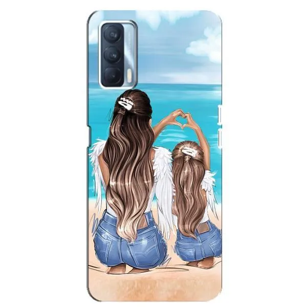 Чехол с принтом «Мама с доченькой» для OPPO A92s