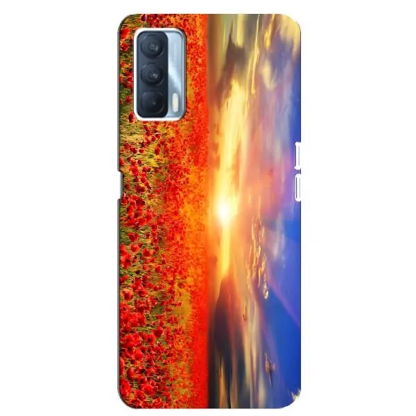 Чехол с принтом «Поле тюльпанов» для OPPO A92s