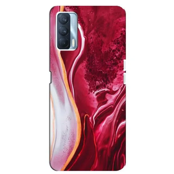 Чехол с принтом «Мрамор красный» для OPPO A92s Чехол с принтом «Мрамор красный» для OPPO A92s