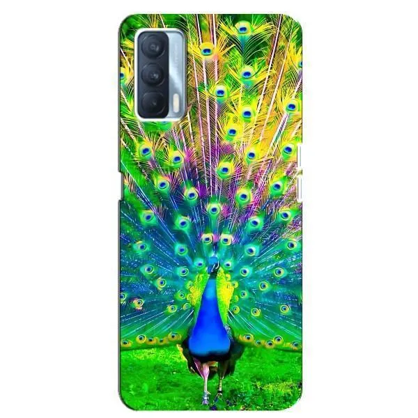 Чехол с принтом «Яркий Павлин» для OPPO A92s Чехол с принтом «Яркий Павлин» для OPPO A92s