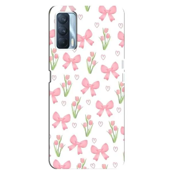 Чехол с принтом «Банты и цветы» для OPPO A92s Чехол с принтом «Банты и цветы» для OPPO A92s