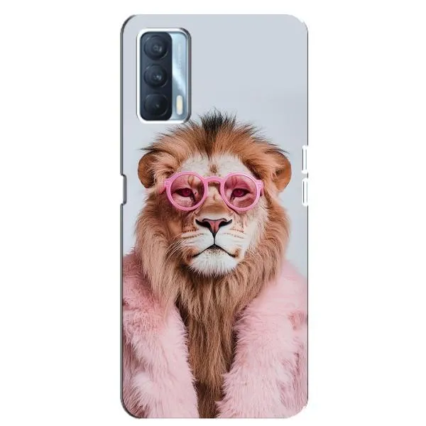 Чехол с принтом «Лев в очках» для OPPO A92s