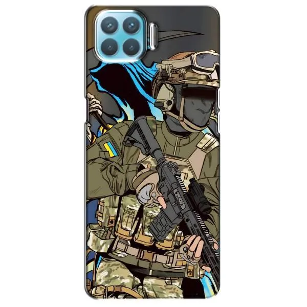Чохол з принтом «Воїн ЗСУ» для OPPO A93