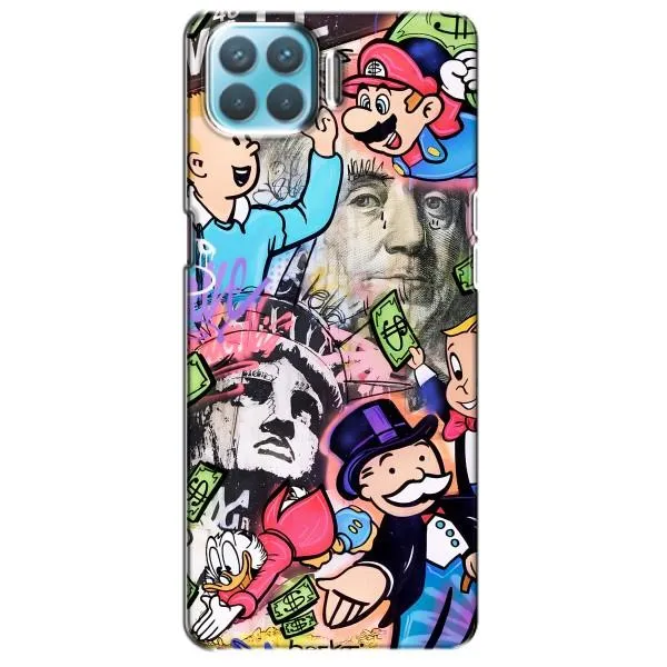 Чехол с принтом «Monopoly man» для OPPO A93 Чехол с принтом «Monopoly man» для OPPO A93
