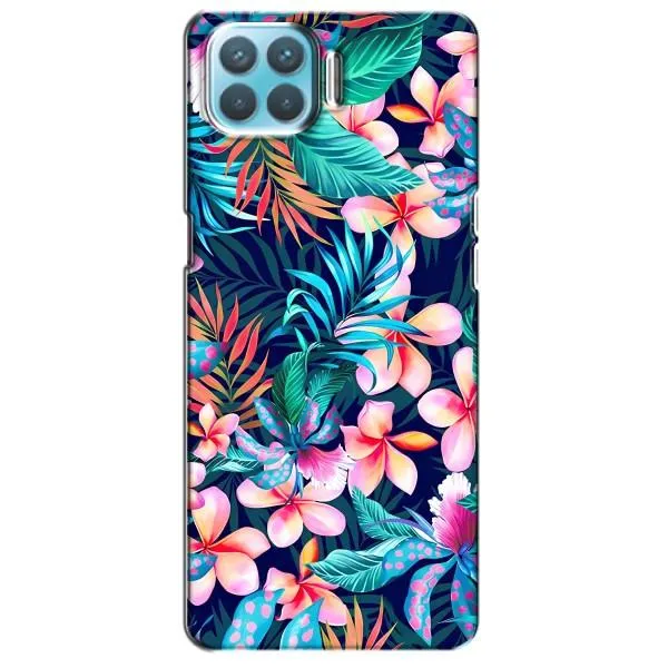 Чехол с принтом «Красочные цветы» для OPPO A93