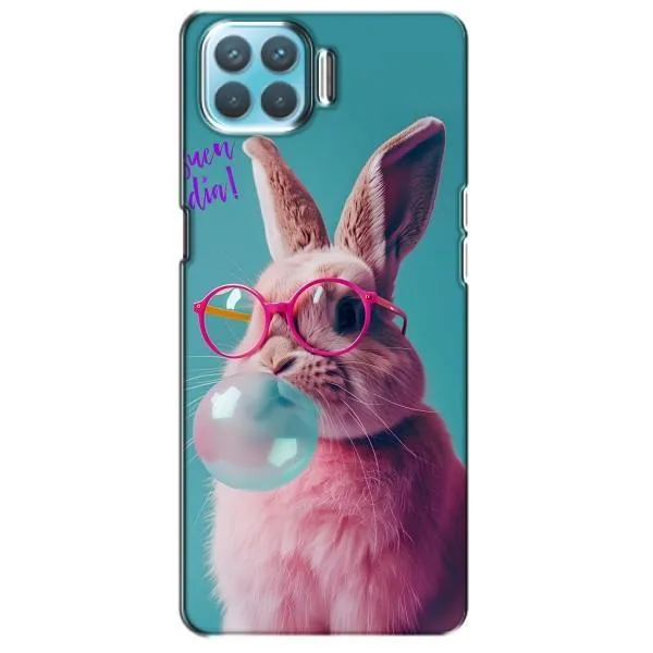 Чехол с принтом «Кролик в очках» для OPPO A93