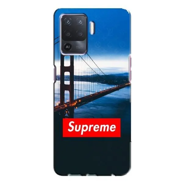 Чехол с принтом «Стиль Supreme» для OPPO A94