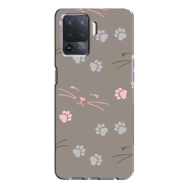 Чехол с принтом «Лапы и усы» для OPPO A94