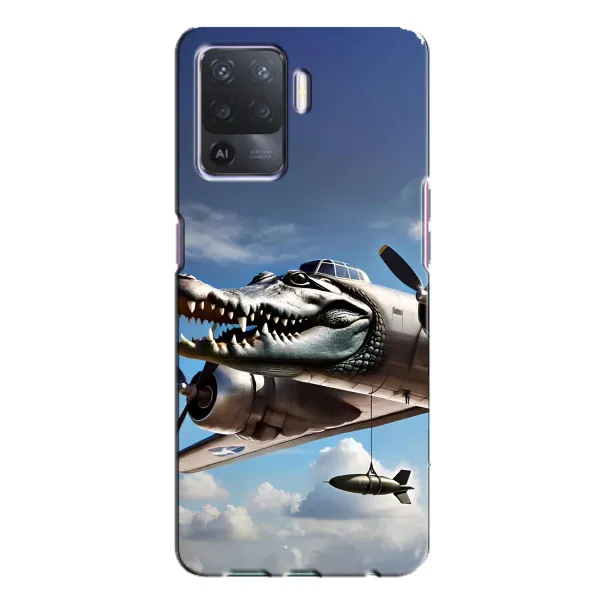 Чехол с принтом «Бомбардиро крокодило» для OPPO A94 Чехол с принтом «Бомбардиро крокодило» для OPPO A94