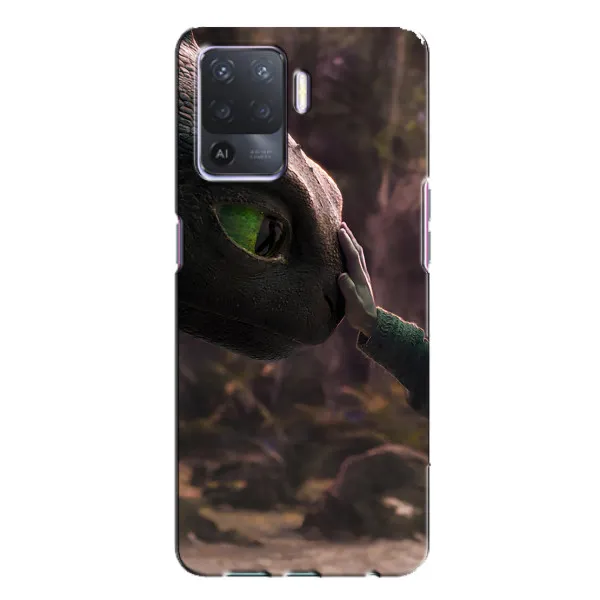 Чехол с принтом «Сцена с драконом» для OPPO A94