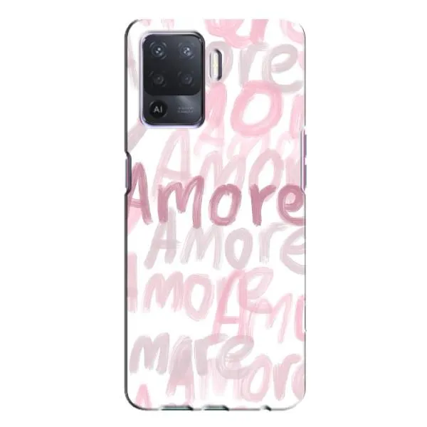 Чехол с принтом «Аморе любовь» для OPPO A94 Чехол с принтом «Аморе любовь» для OPPO A94