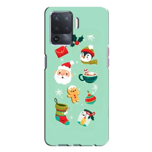Чехол с принтом «Настроение НГ» для OPPO A94