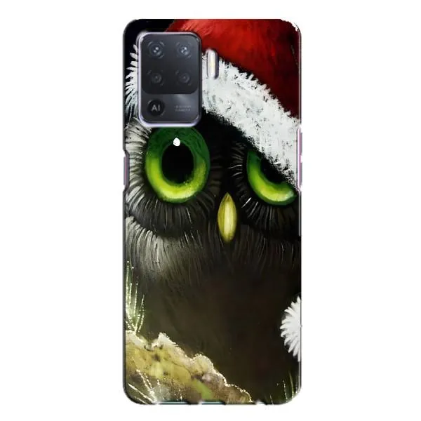 Чехол с принтом «Новогодняя Сова» для OPPO A94