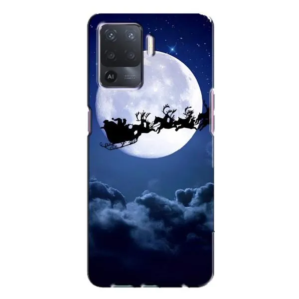 Чехол с принтом «Санта - луна» для OPPO A94