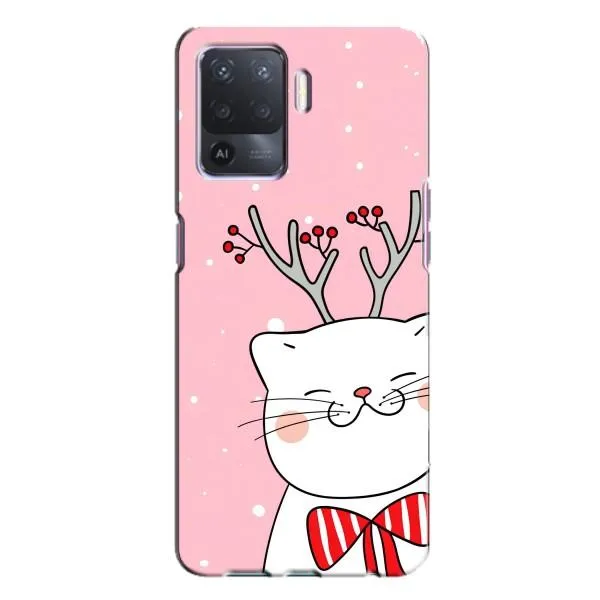 Чехол с принтом «Зимний кот» для OPPO A94