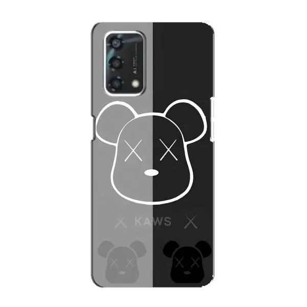 Чохол з принтом «БеарБрік очі» для OPPO A95 Чохол з принтом «БеарБрік очі» для OPPO A95