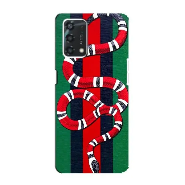 Чехол с принтом «Gucci змия» для OPPO A95 Чехол с принтом «Gucci змия» для OPPO A95