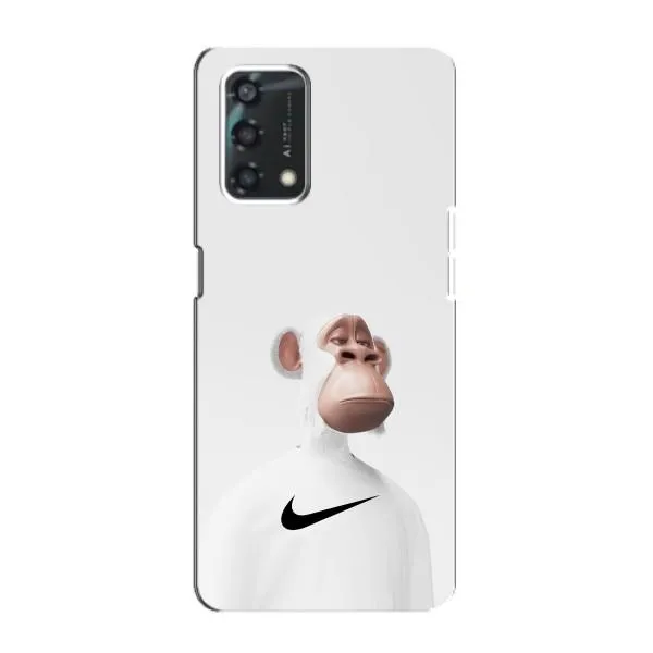 Чохол з принтом «мавпа NFT Nike» для OPPO A95 Чохол з принтом «мавпа NFT Nike» для OPPO A95
