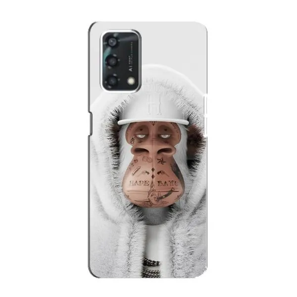 Чохол з принтом «мавпа NFT в тату» для OPPO A95 Чохол з принтом «мавпа NFT в тату» для OPPO A95