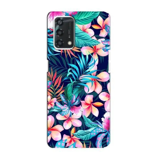 Чехол с принтом «Красочные цветы» для OPPO A95