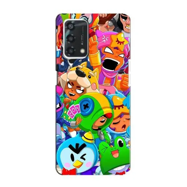 Чехол с принтом «герои Бравл Старс» для OPPO A95