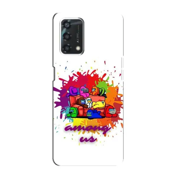 Чохол з принтом «Яскравий АмонгАс» для OPPO A95