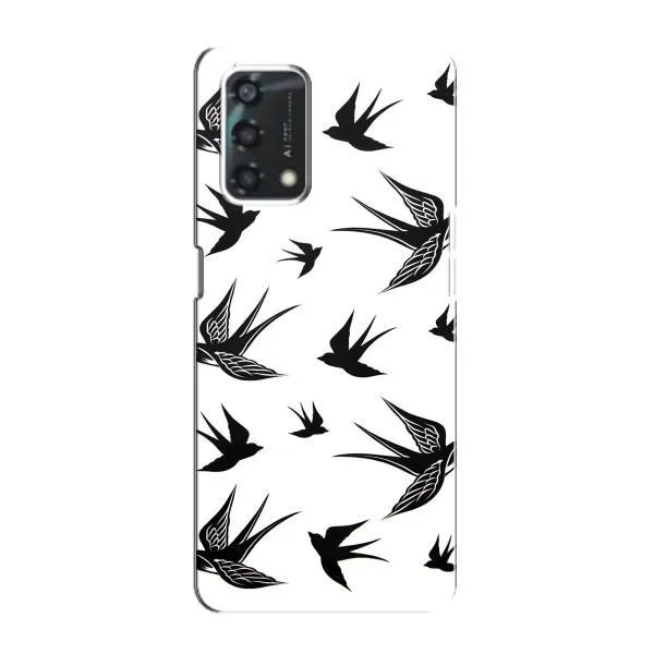 Чохол з принтом «Ластівки» для OPPO A95