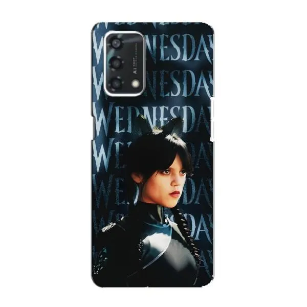 Чехол с принтом «Уэнздей кошка» для OPPO A95