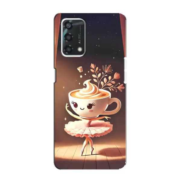 Чехол с принтом «Балерина капучина» для OPPO A95