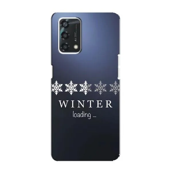 Чехол с принтом «Winter loading» для OPPO A95