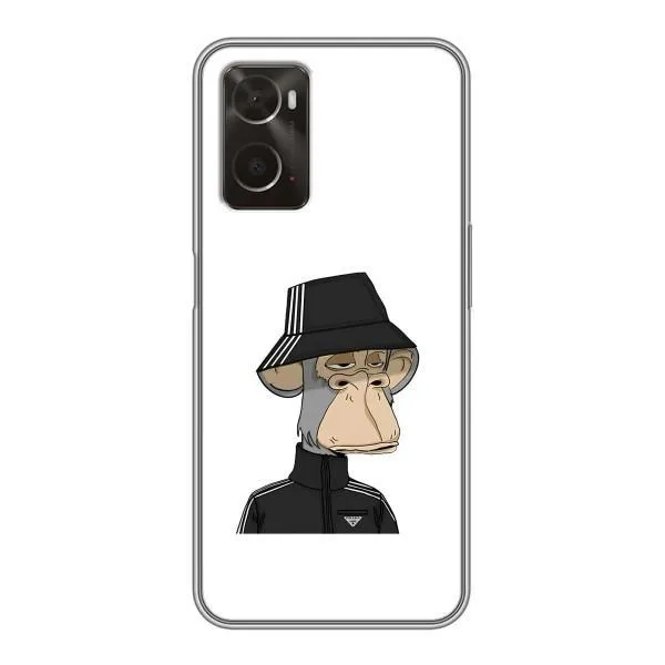 Чехол с принтом «обезьяна NFT Adidas» для OPPO A96
