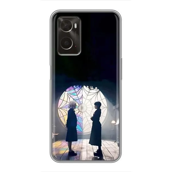 Чохол з принтом «Венздей та Інід» для OPPO A96