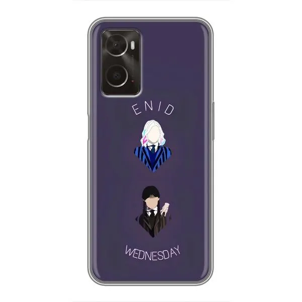 Чохол з принтом «Венздей і подруга» для OPPO A96