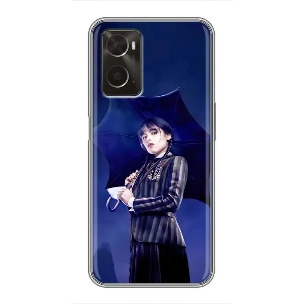 Чохол з принтом «Венздей з парасолькою» для OPPO A96