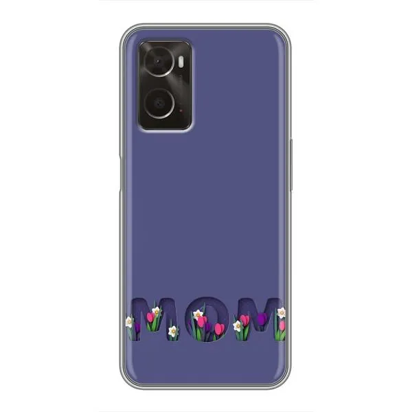 Чохол з принтом «Мама в квітах» для OPPO A96