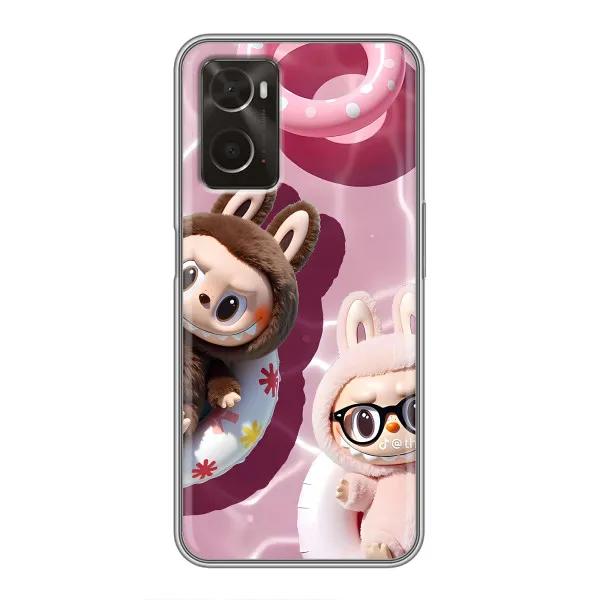 Чехол с принтом «Игрушка Лабубу» для OPPO A96