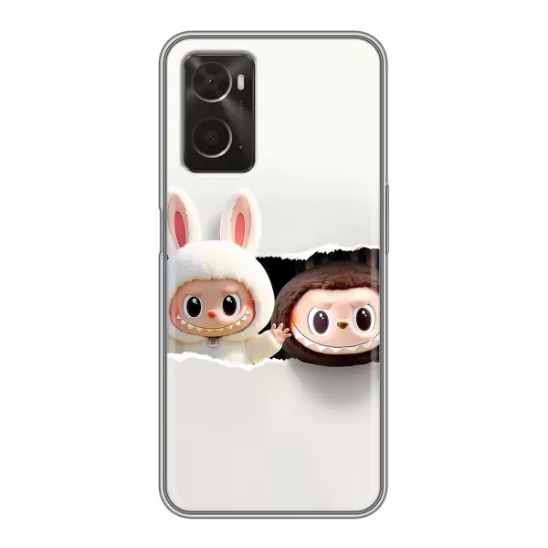 Чехол с принтом «Лабубу» для OPPO A96