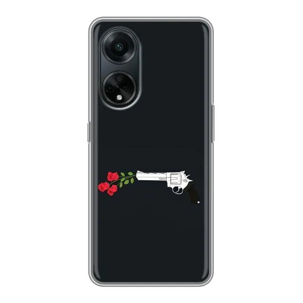 Чехол с принтом «Неожиданные цветы» для OPPO A98