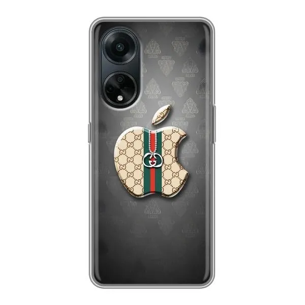 Чехол с принтом «Apple gucci» для OPPO A98
