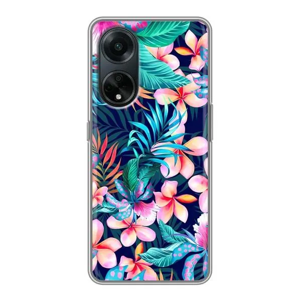 Чехол с принтом «Красочные цветы» для OPPO A98 Чехол с принтом «Красочные цветы» для OPPO A98