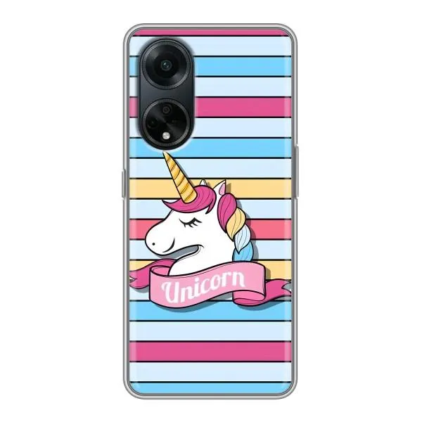 Чехол с принтом «Unicorn» для OPPO A98 Чехол с принтом «Unicorn» для OPPO A98