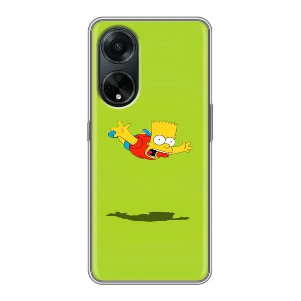 Чехол с принтом «Барт Симпсон» для OPPO A98 Чехол с принтом «Барт Симпсон» для OPPO A98
