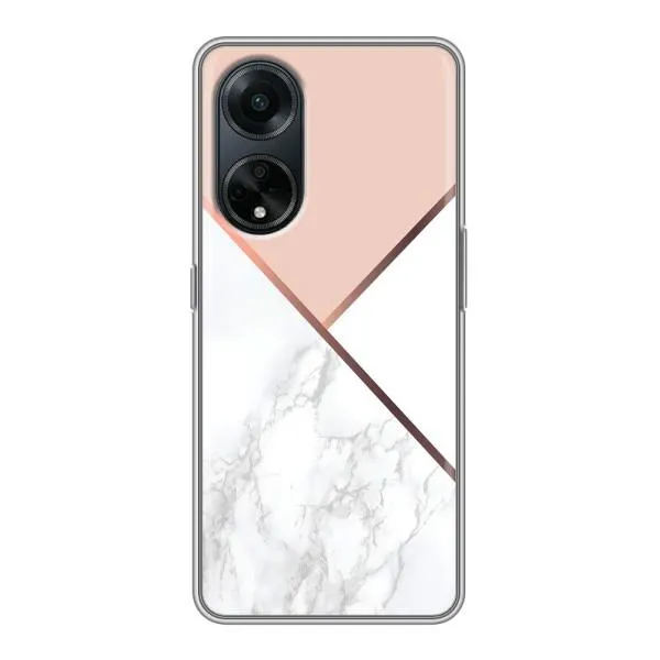 Чехол с принтом «Тройной мрамор» для OPPO A98