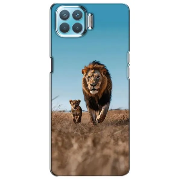 Чехол с принтом «Мусафа и Симба» для OPPO F17 Pro
